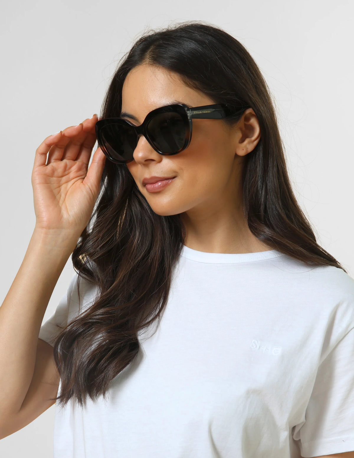 Stella + Gemma Giselle Sunglasses - Trans Tort