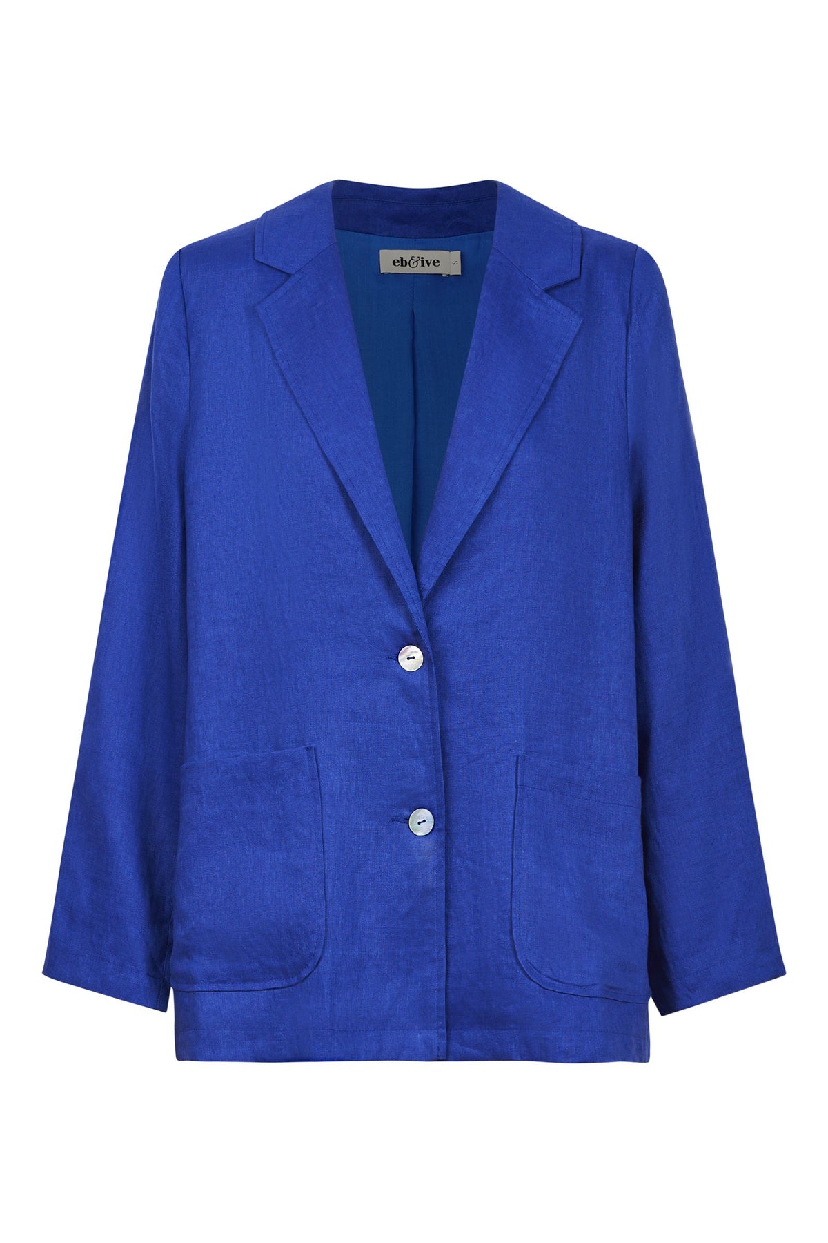 Eb + Ive CLEARANCE Halcyon Blazer - Cobalt