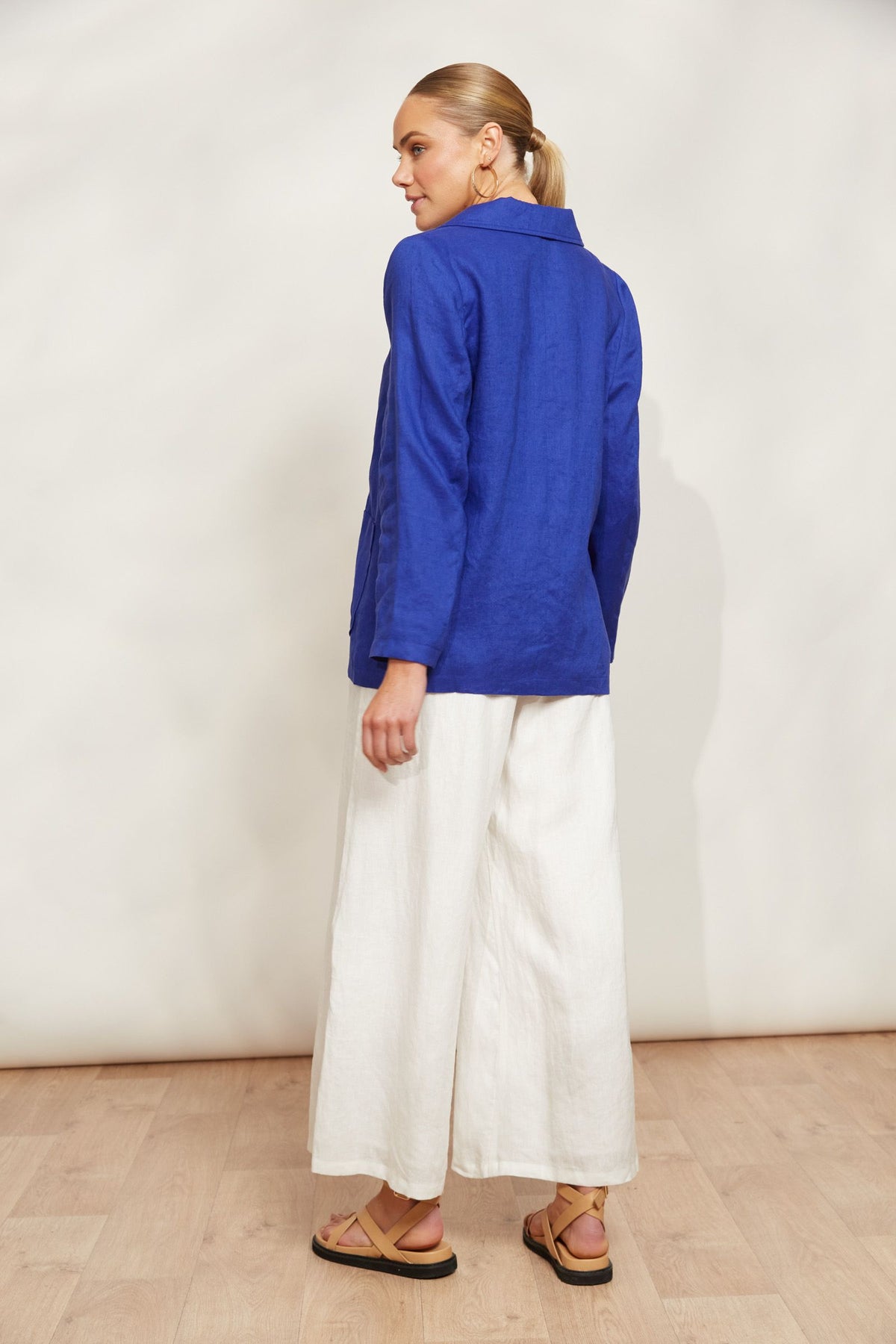 Eb + Ive CLEARANCE Halcyon Blazer - Cobalt