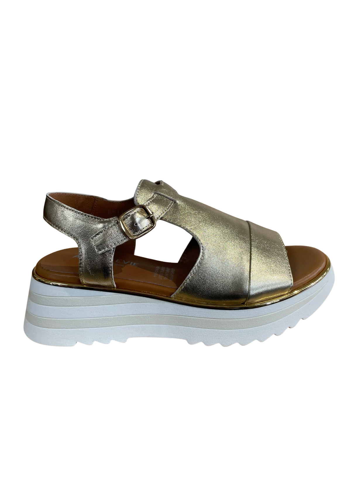 Alfie & Evie Hallie Flatform - Gold