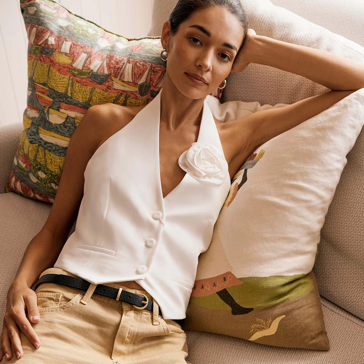 Happens All The Time Belt - Black / Gold