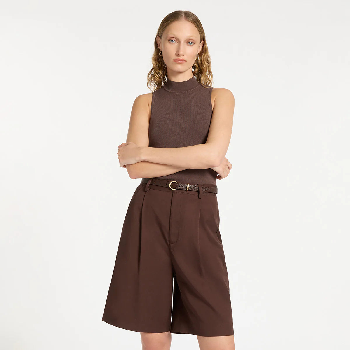 Happens All The Time Belt - Choc / Gold