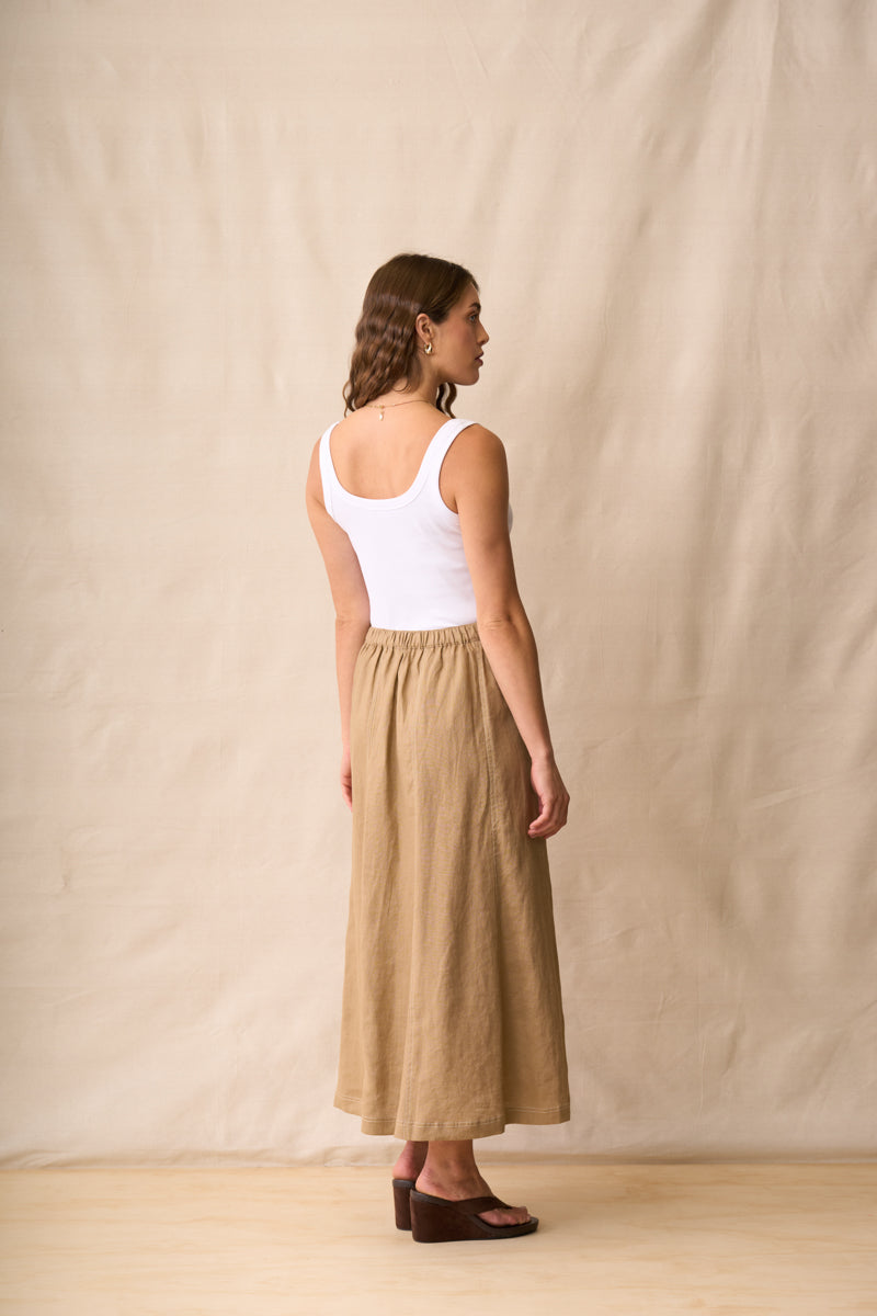 Harper Skirt - Biscotti COMING SOON