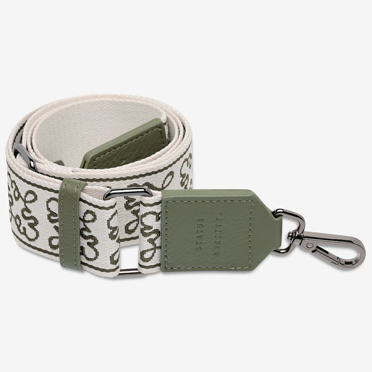 Status Anxiety Jacquard Strap - Khaki