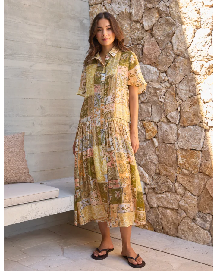 Jenna Dress - Petal Tapestry COMING SOON