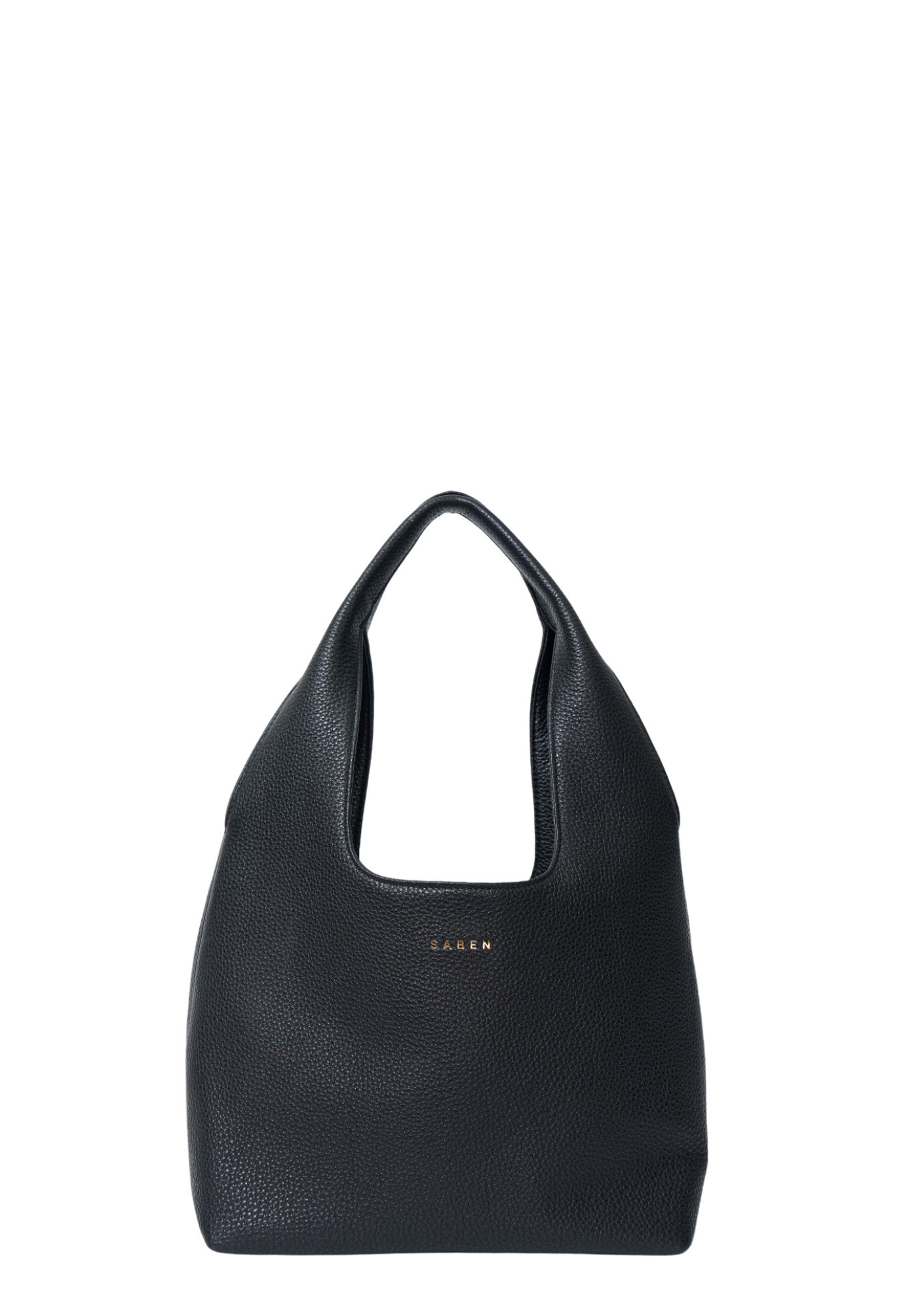 Kiki Shoulder Bag - Black Lightly Milled