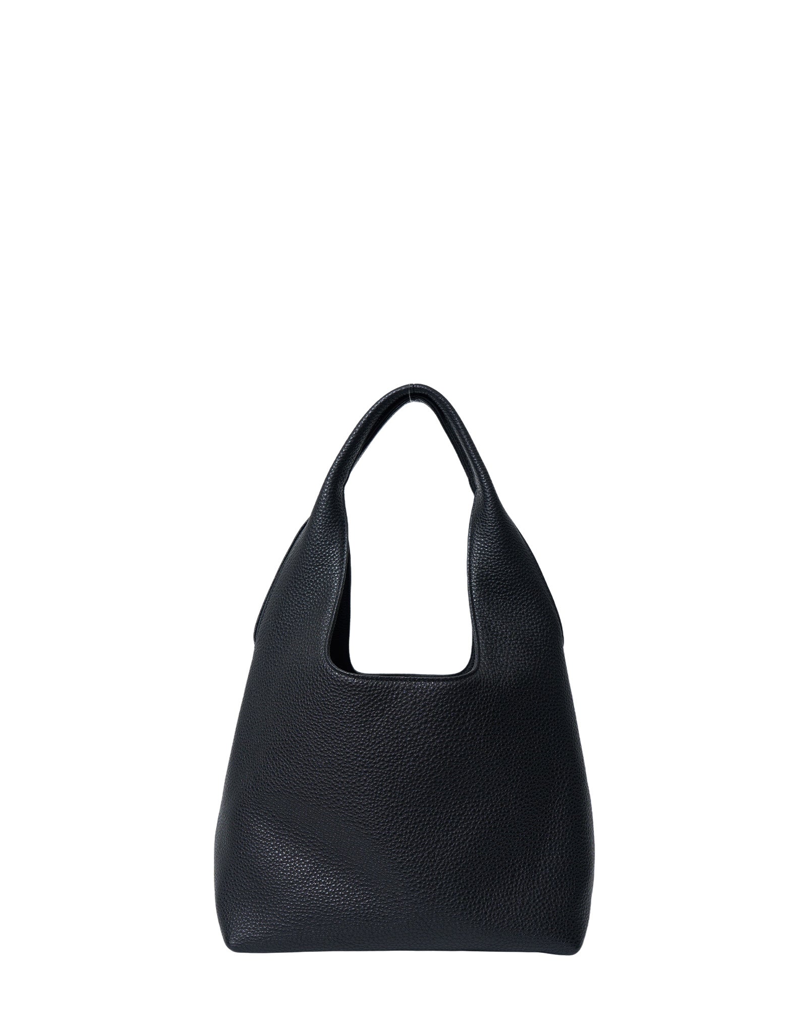 Kiki Shoulder Bag - Black Lightly Milled
