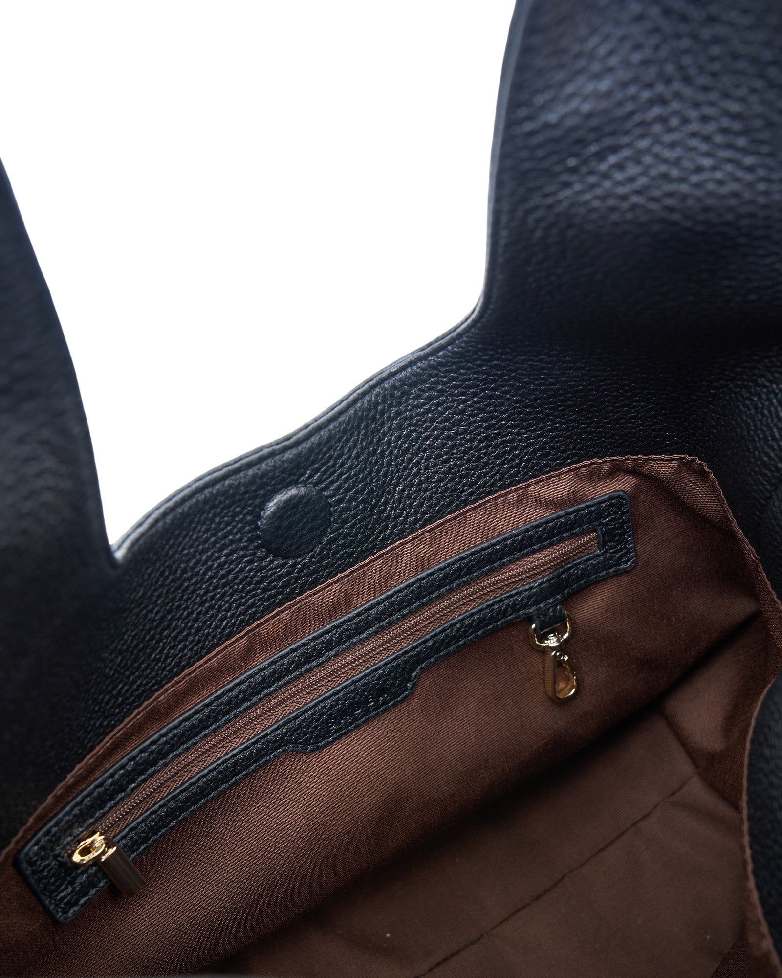 Kiki Shoulder Bag - Black Lightly Milled