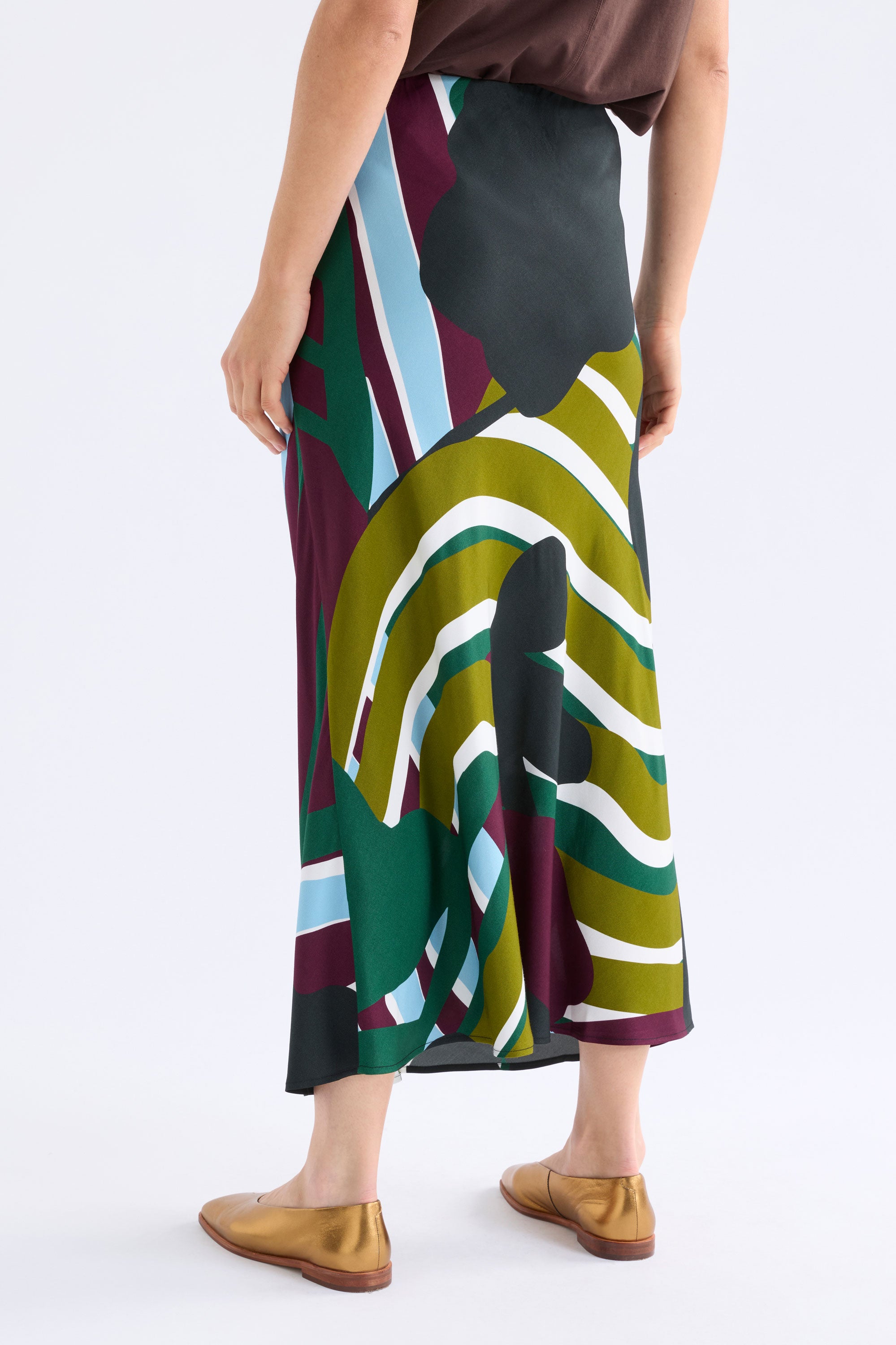 Kobaii Skirt - Stribe Print