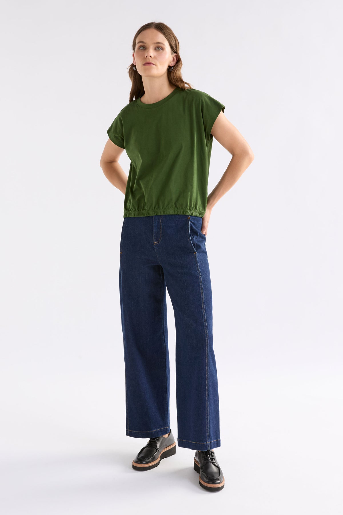 Kruis Tee - Olive