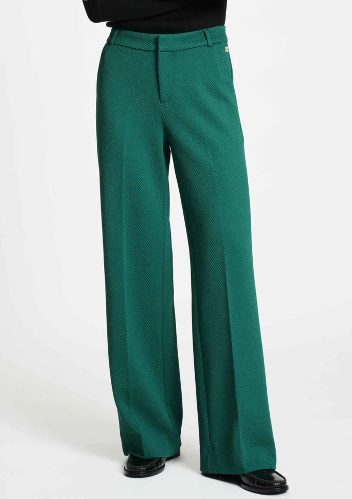 Pom Amsterdam Lara Pants - Pine Green