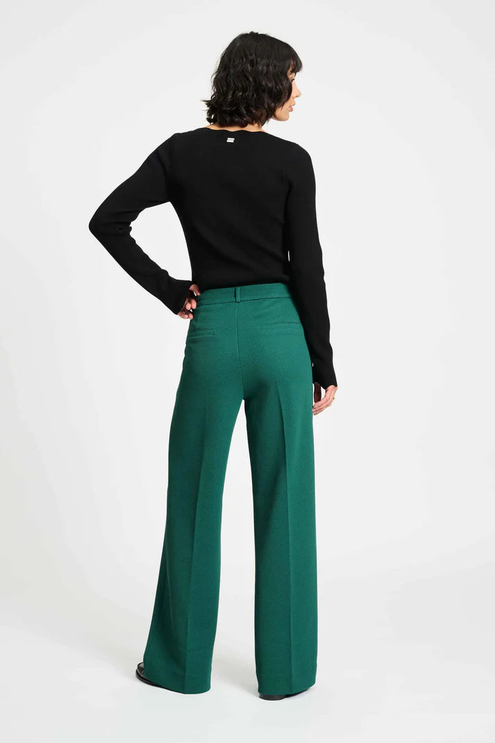 Pom Amsterdam Lara Pants - Pine Green