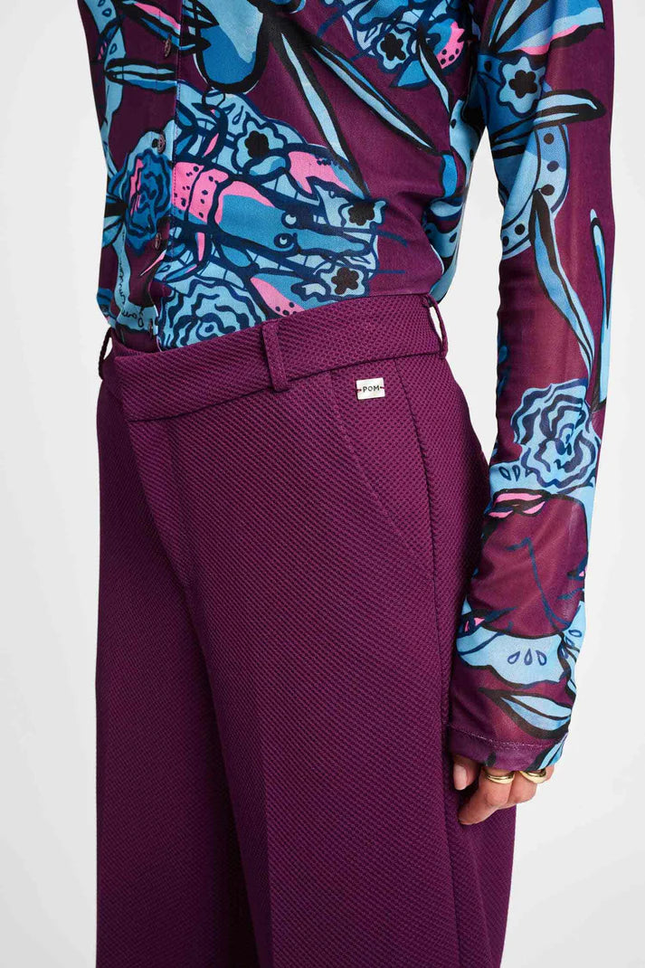 Pom Amsterdam Lara Pants - Plum