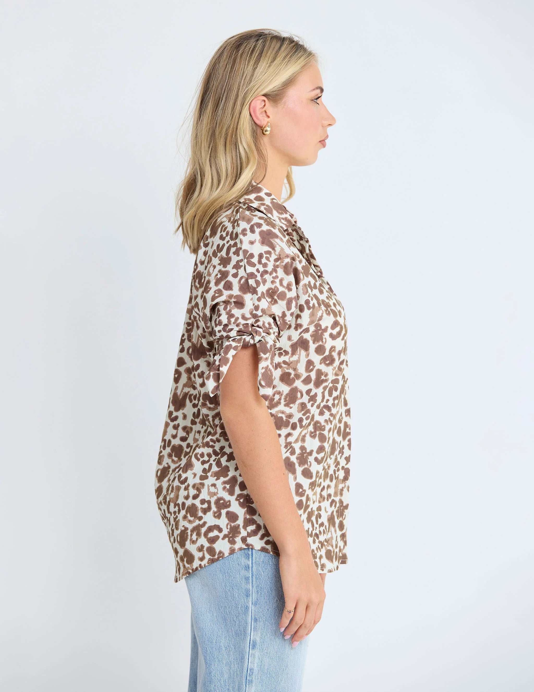 Leo Blouse - Summer Leopard
