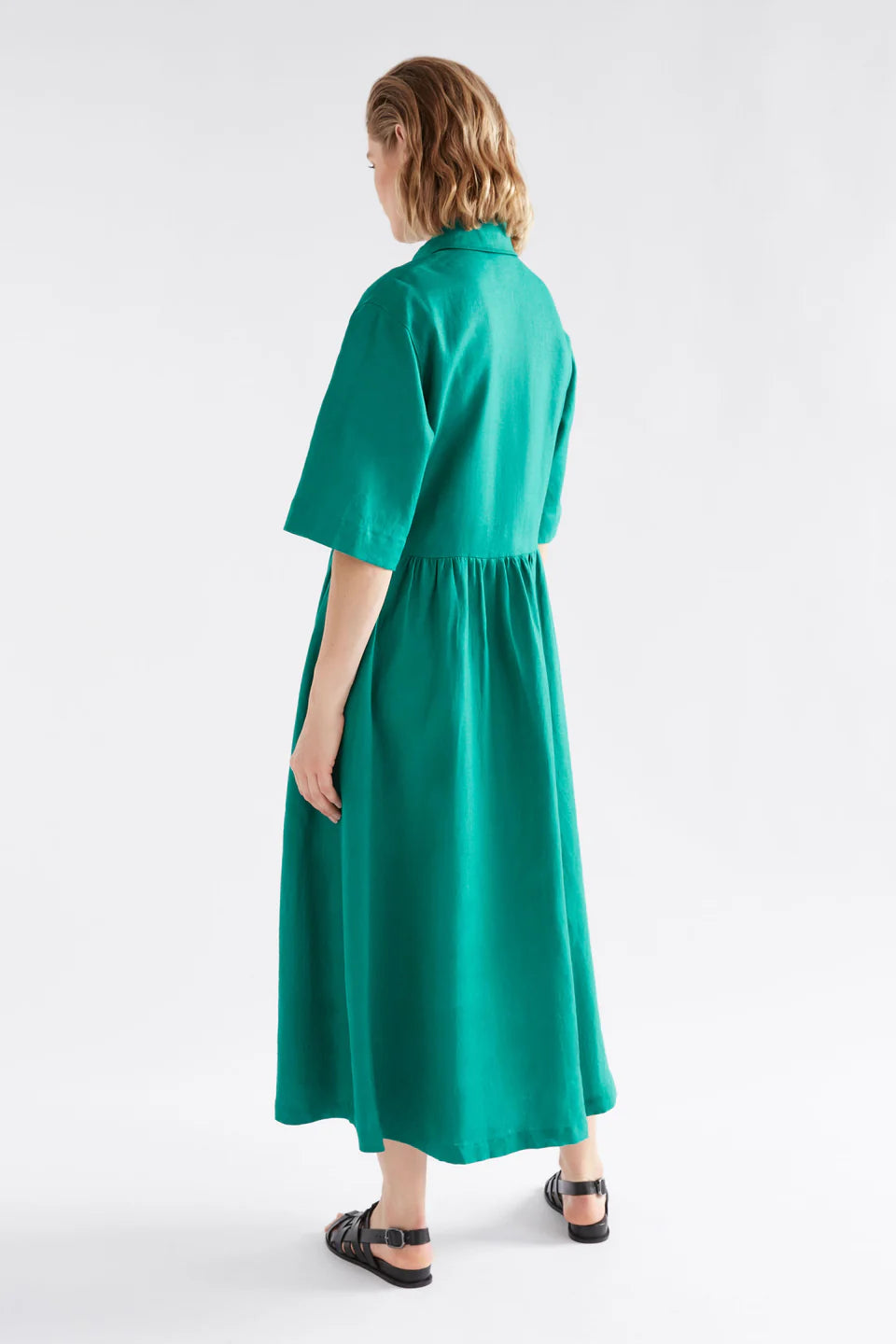 Llinen Light Dress - Deep Teal