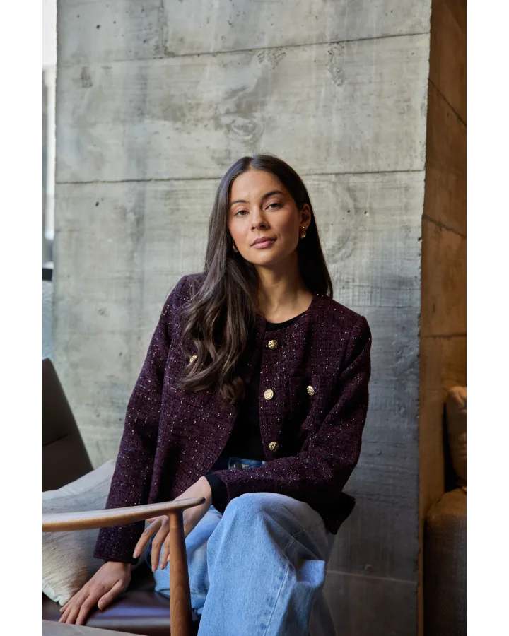 Marla Jacket - Claret