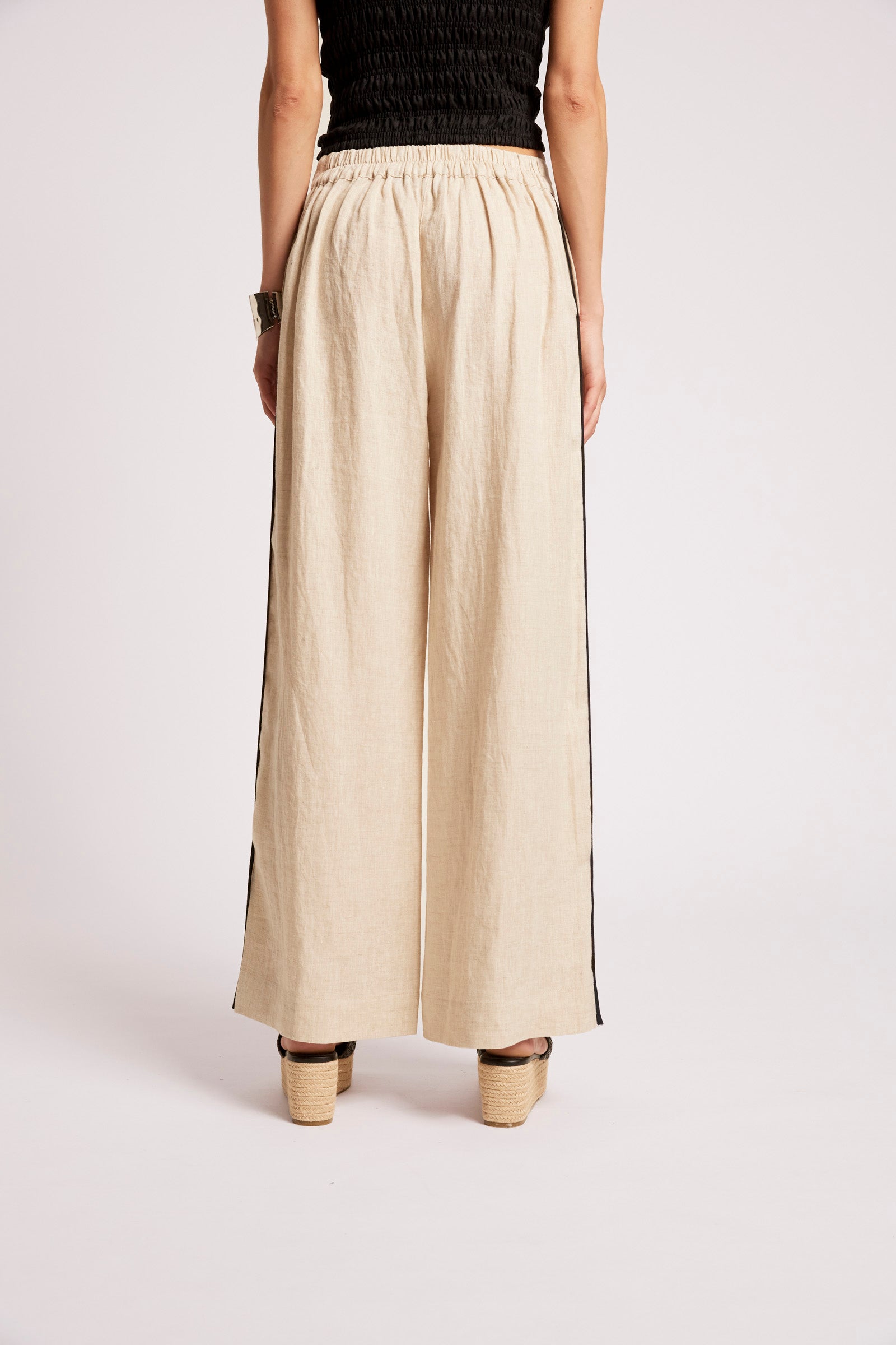 Maris Splice Pant - Tusk / Black COMING SOON