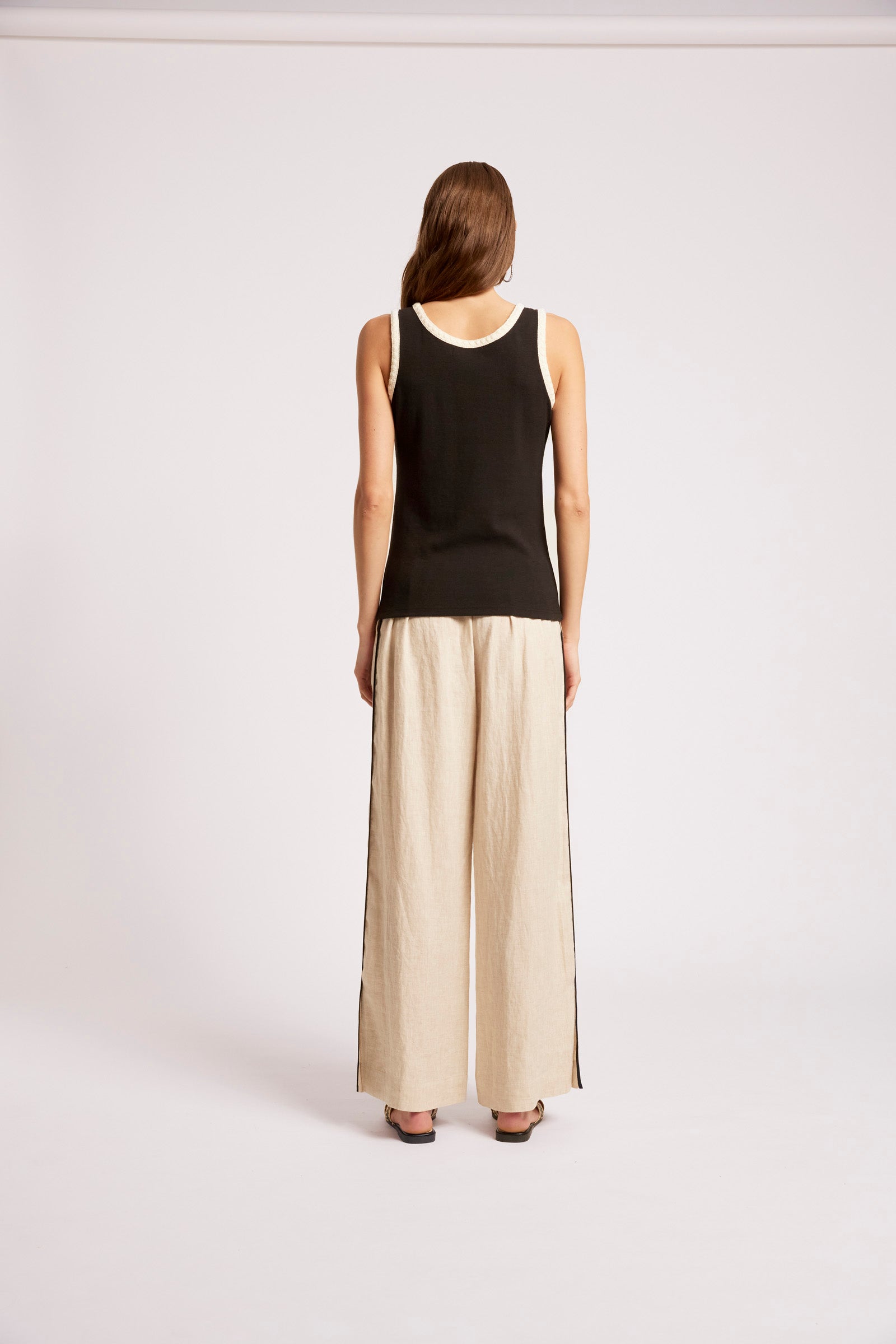 Maris Stitched Tank - Black / Tusk COMING SOON