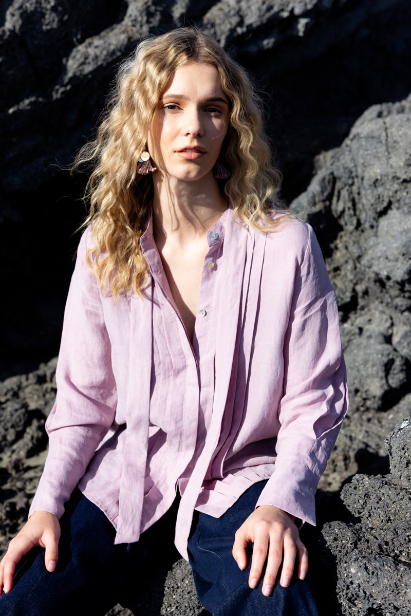 Neris Marlene Blouse - Lupine