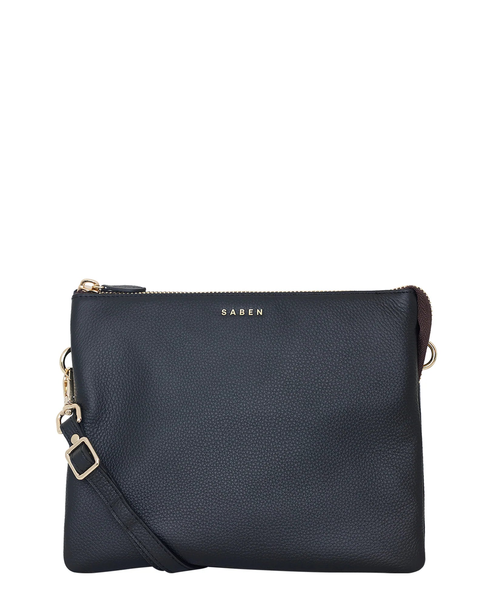 Matilda Crossbody Bag - Black + Chunky Chain