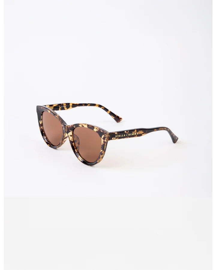 Stella + Gemma Morrison Sunglasses - Marble Tort