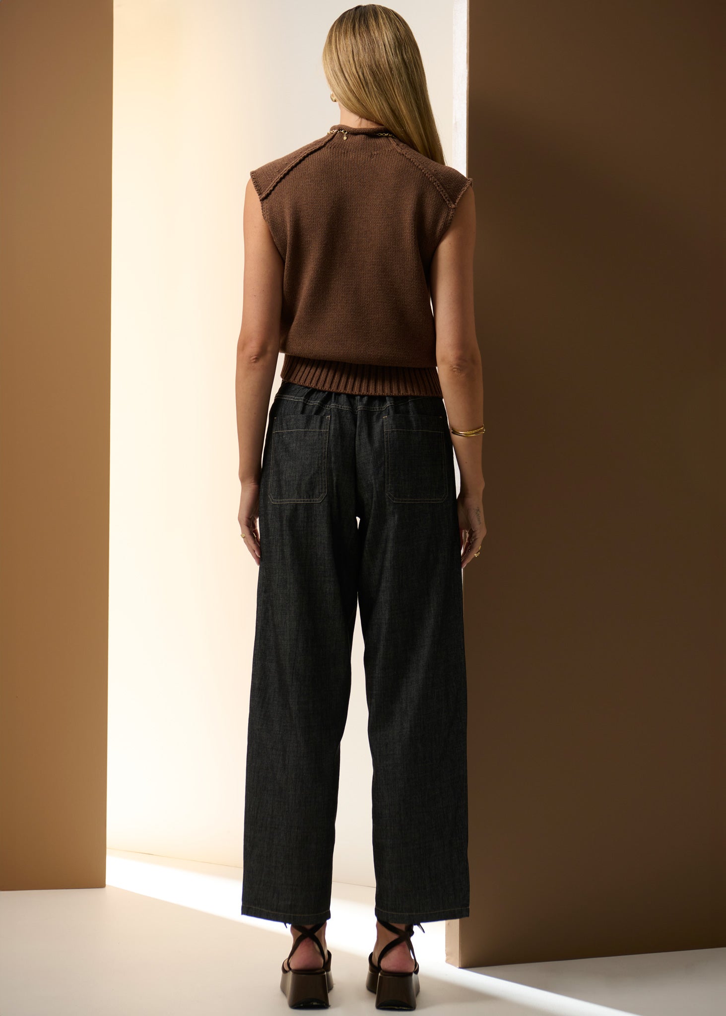 Muhle Barrel Pant - Black