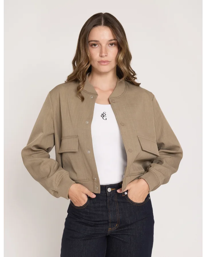 Stella + Gemma Nia Jacket - Taupe