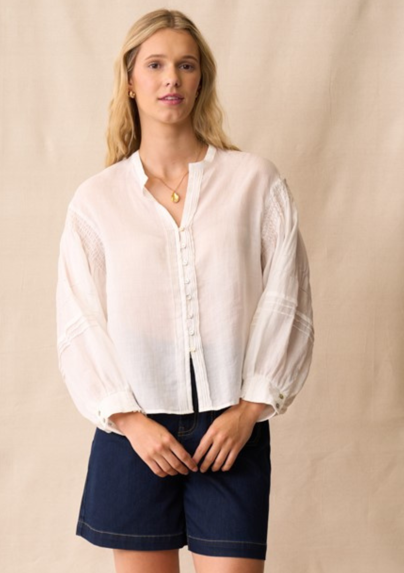 Nova Blouse - White COMING SOON