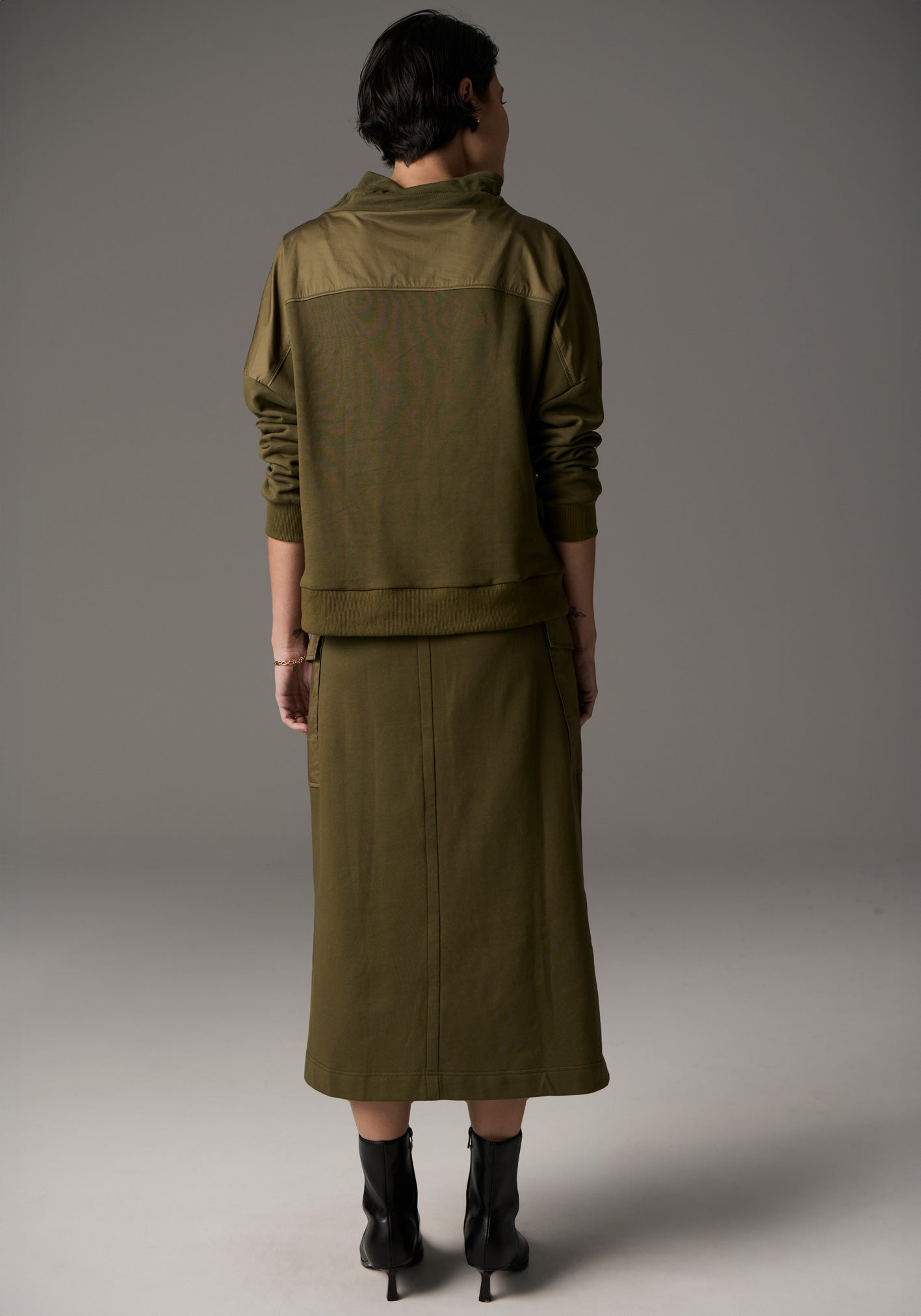 Nuray Cargo Skirt - Khaki