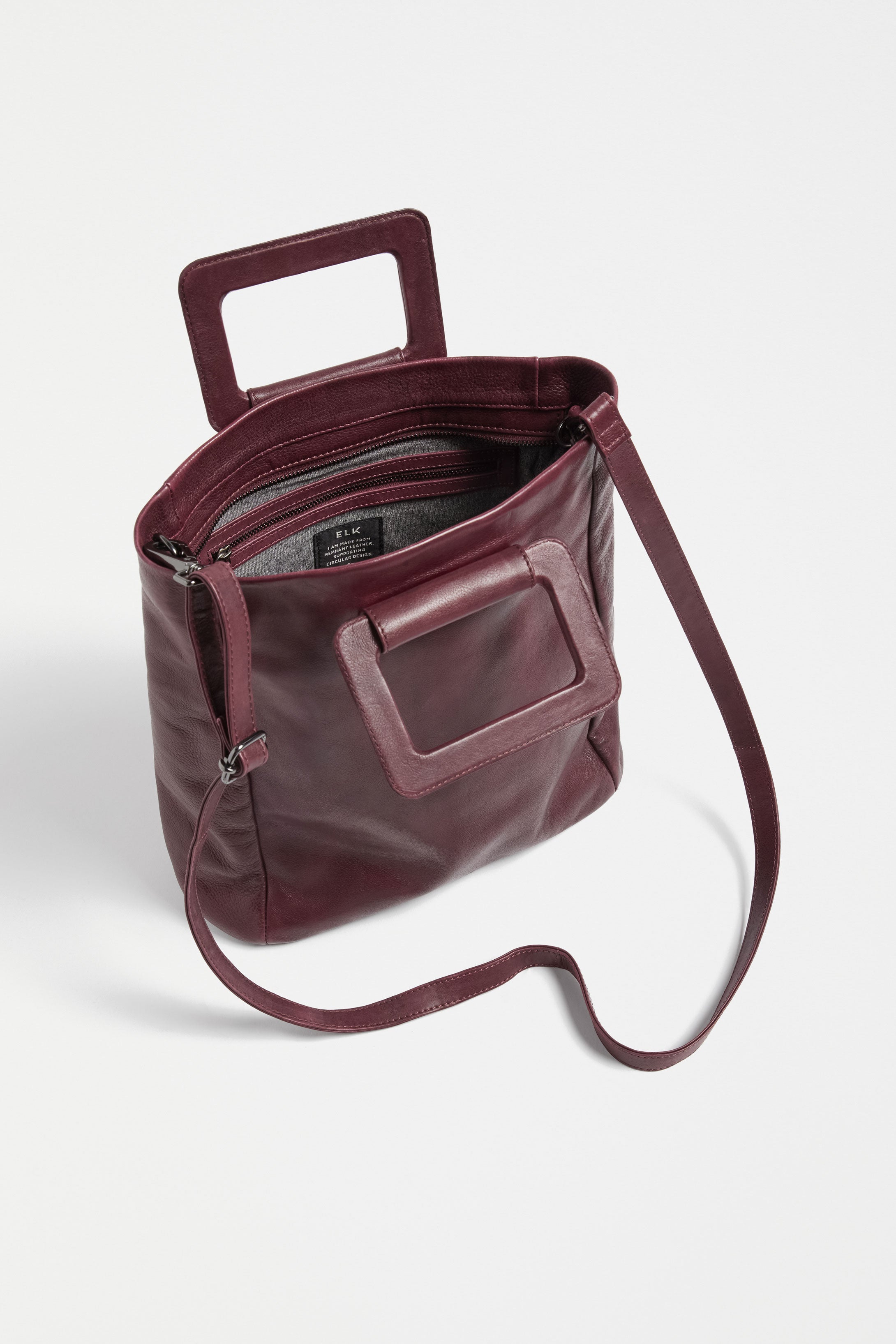 Nysa Tote Bag - Bordeaux
