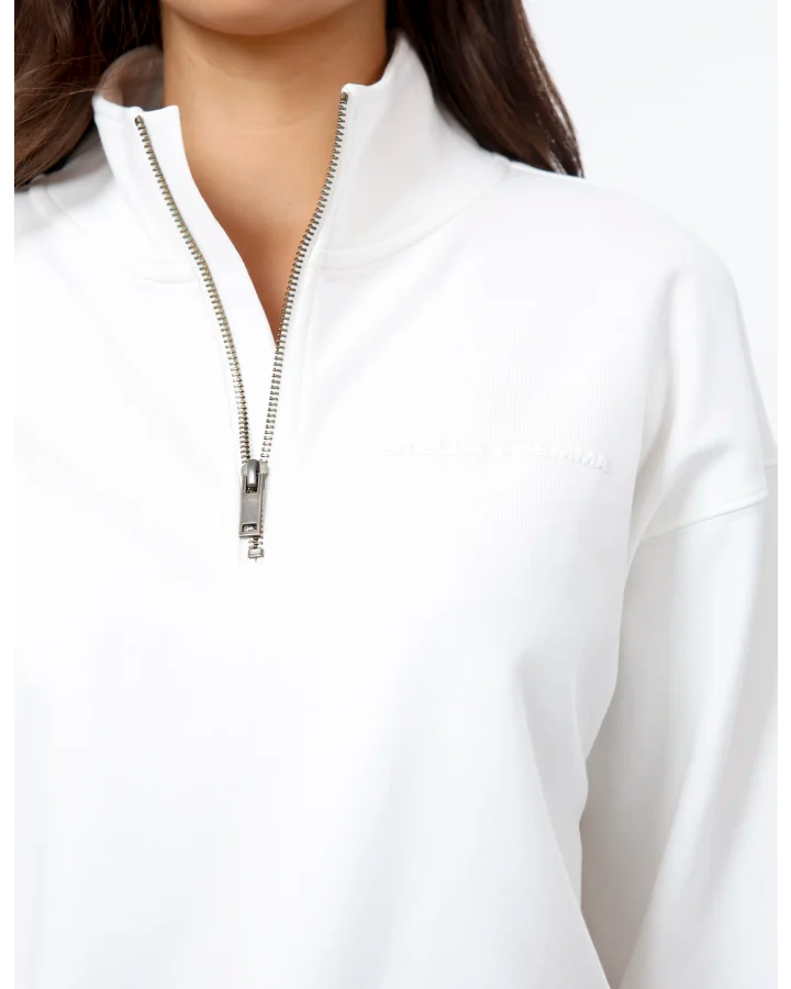 1/4 Zip Sweatshirt - Pearl Mist COMING SOON