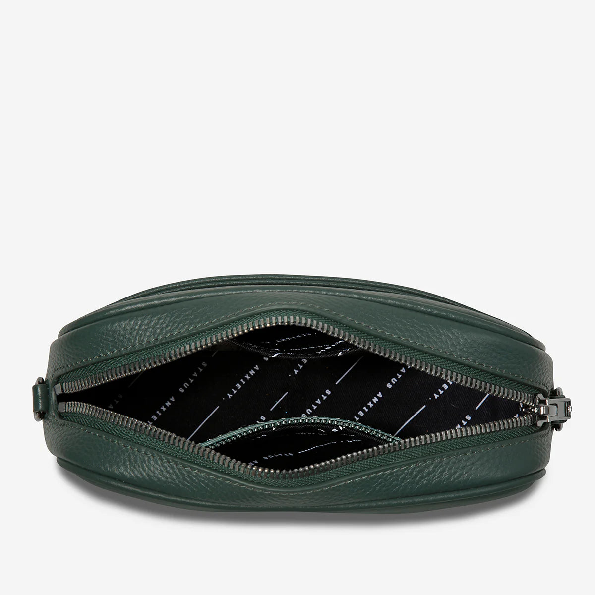 Status Anxiety Plunder Bag with Webbed Strap - Green
