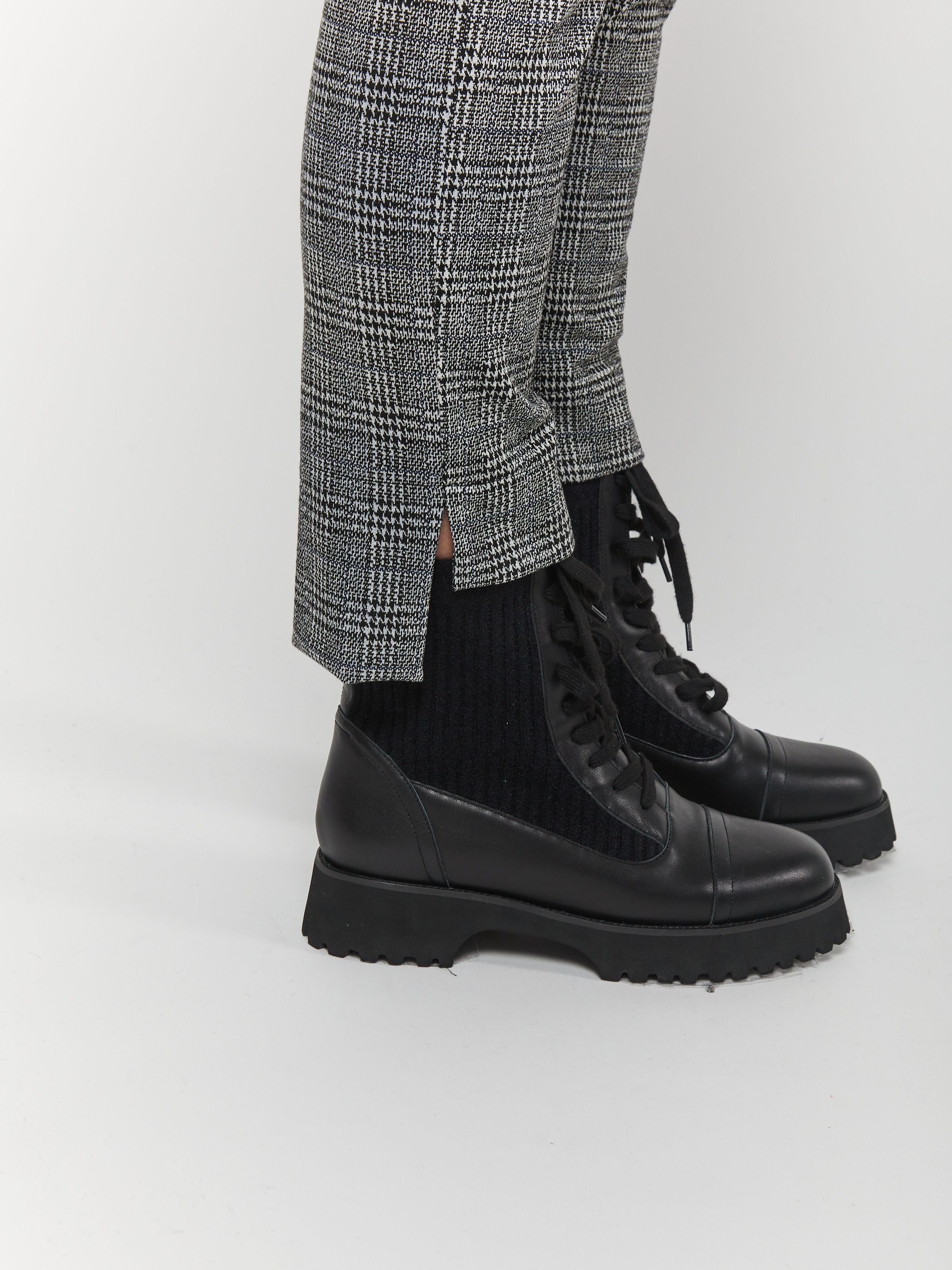 Prince Of Wales Step Pant - Multi