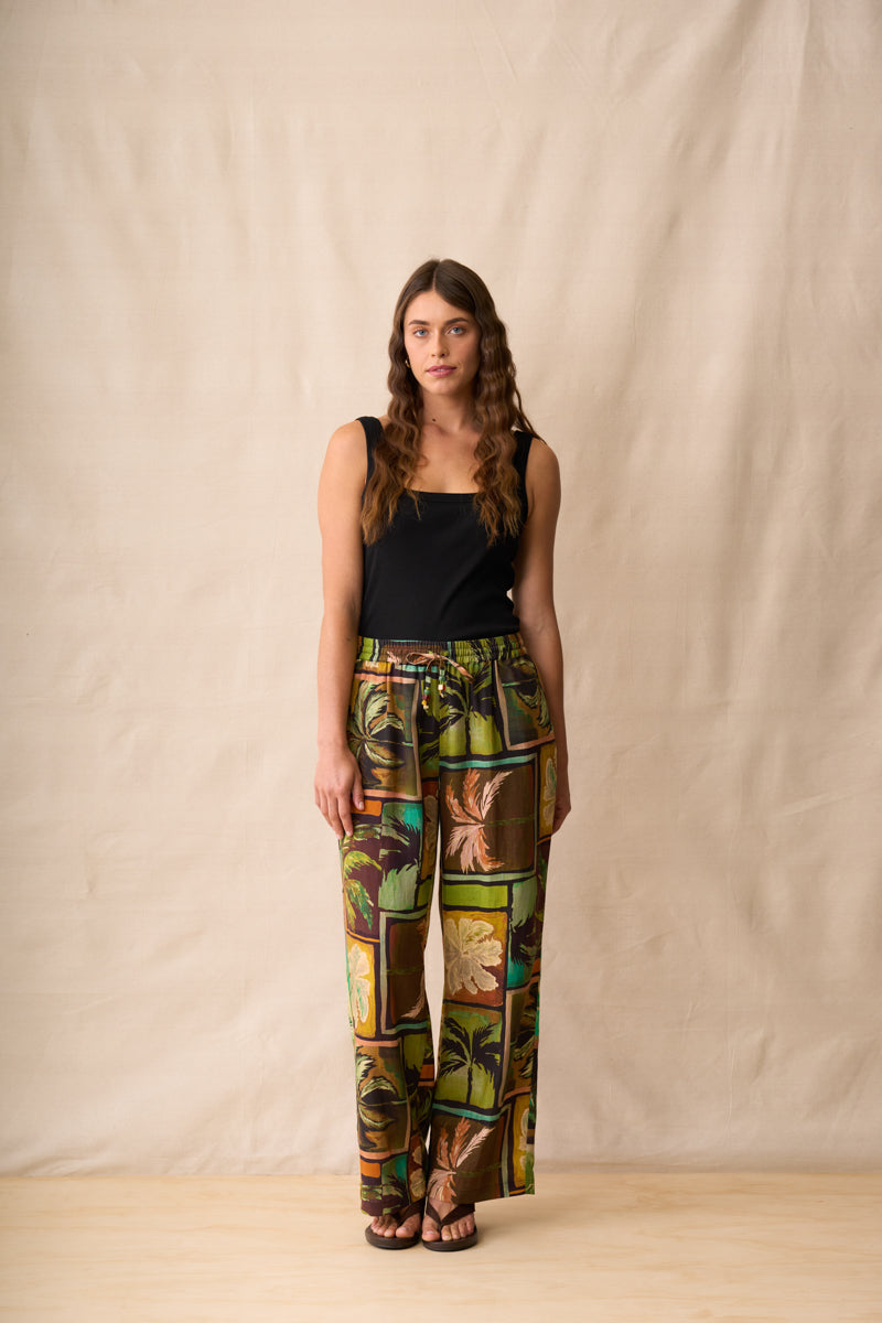 Ramona Pant - Sunset Palms