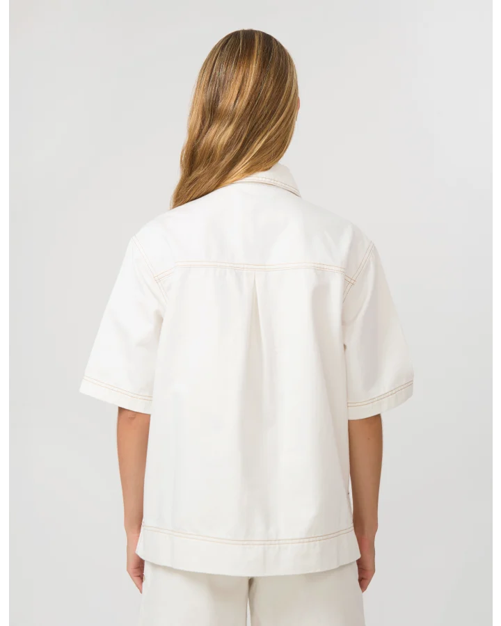 Reese Shirt - Ecru COMING SOON