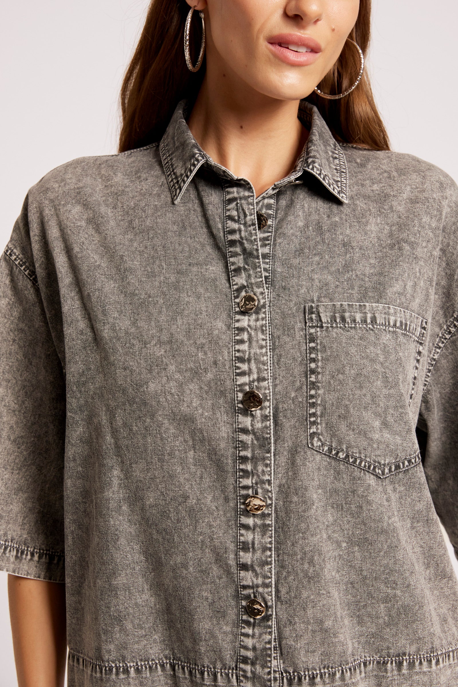 Roam Shirt - Ash COMING SOON