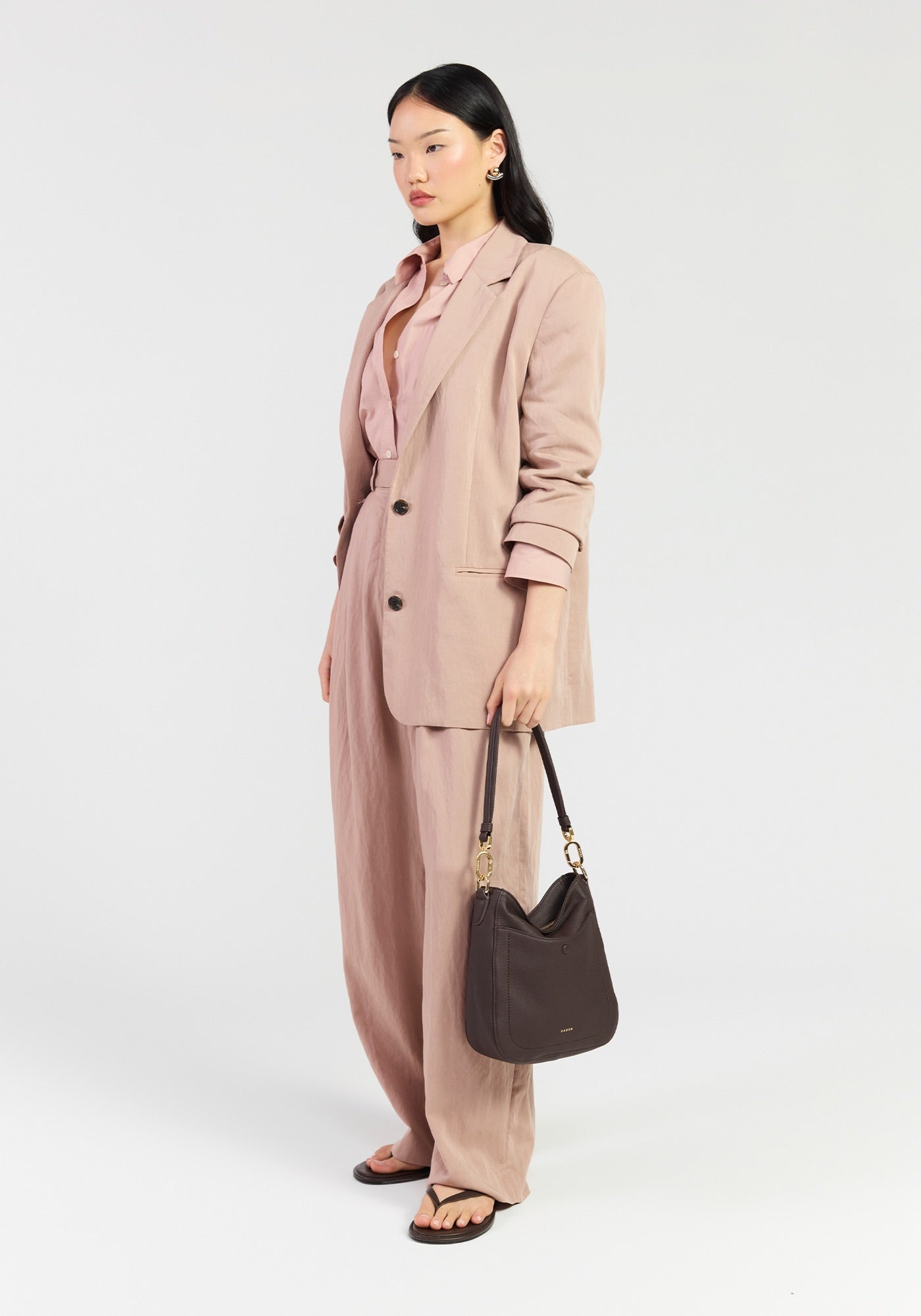 Rosie Shoulder Bag - Cacao Luxe
