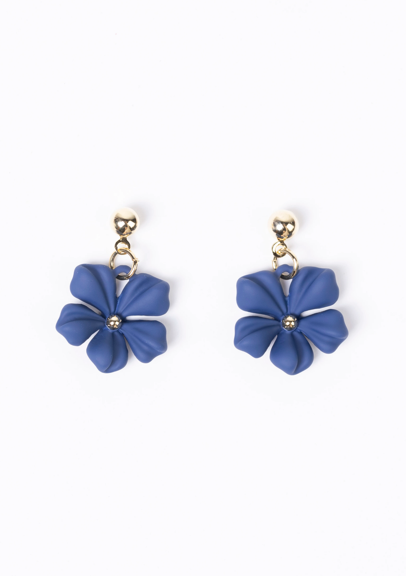 Dangly Flower Earrings - Mini Sargasso Sea