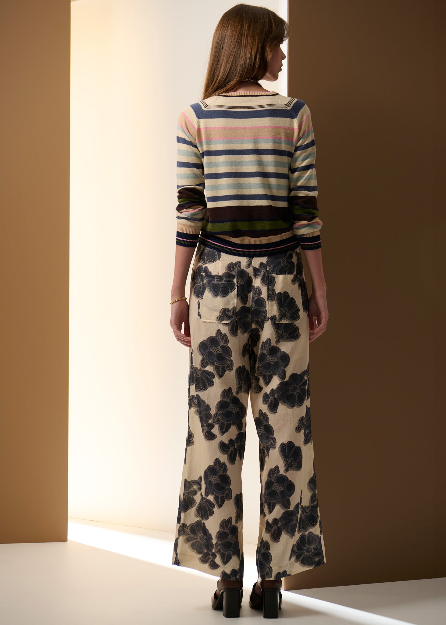 Sela Multi Knit - Blue Multi