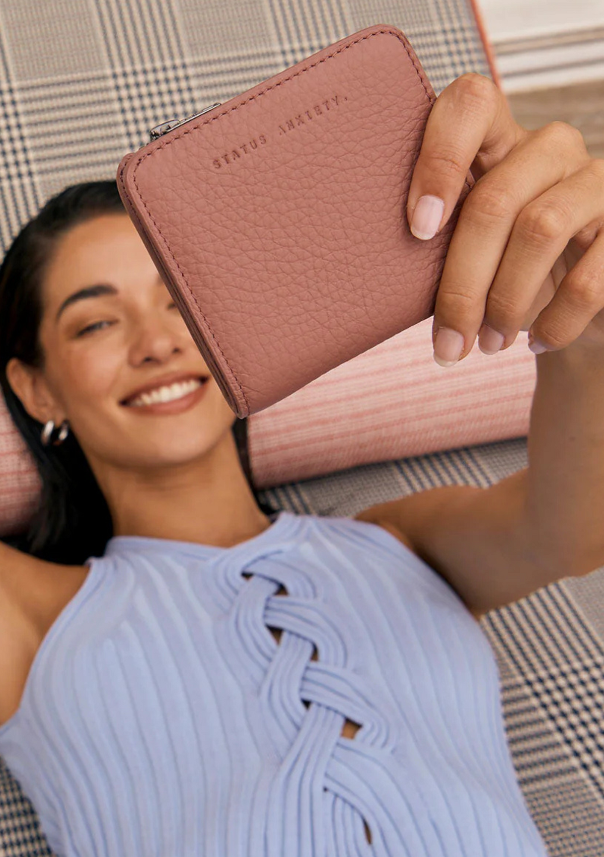 Status Anxiety Sense Of Wonder Wallet - Dusty Rose