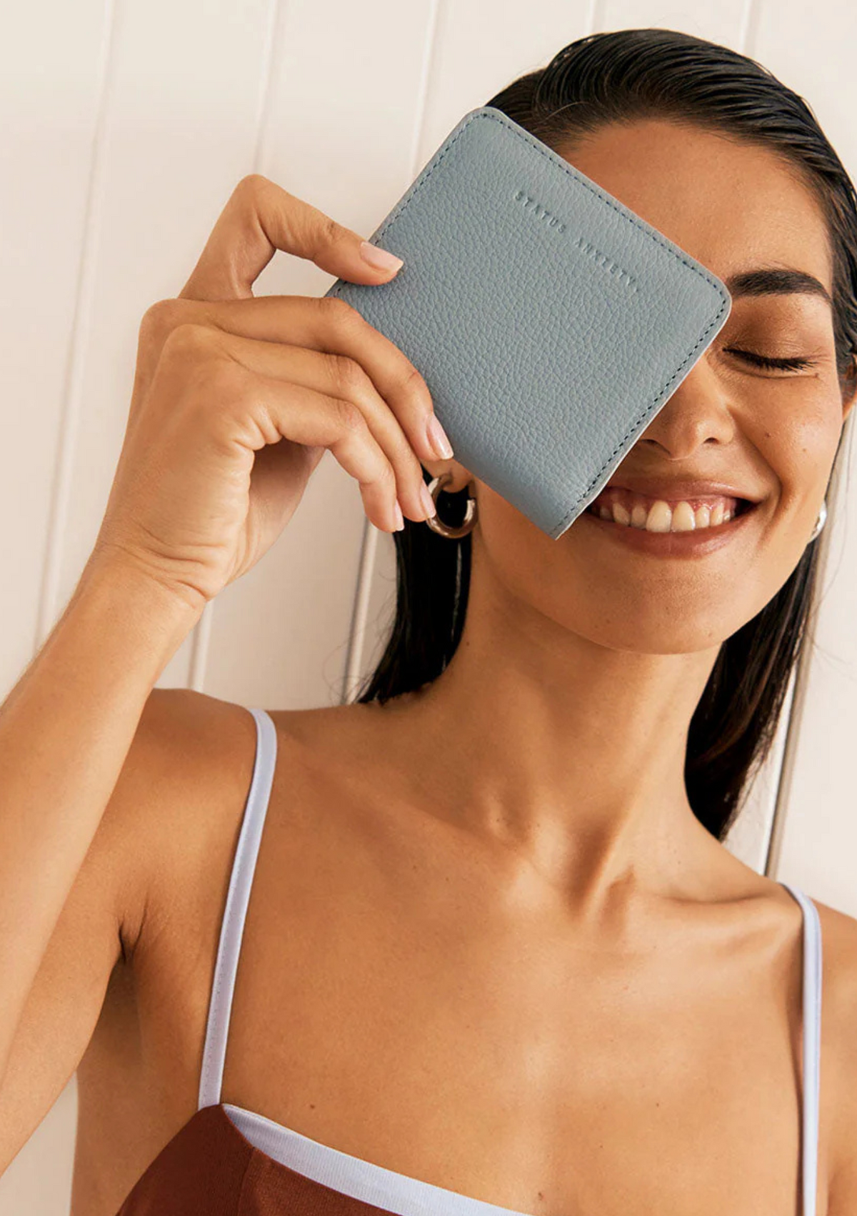 Status Anxiety Sense Of Wonder Wallet - Powder Blue