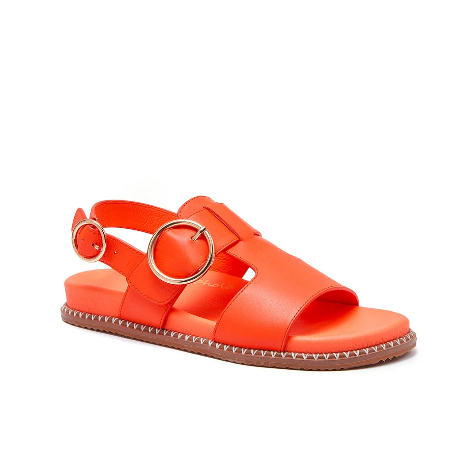 Serene Sandal - Neon Tangerine COMING SOON