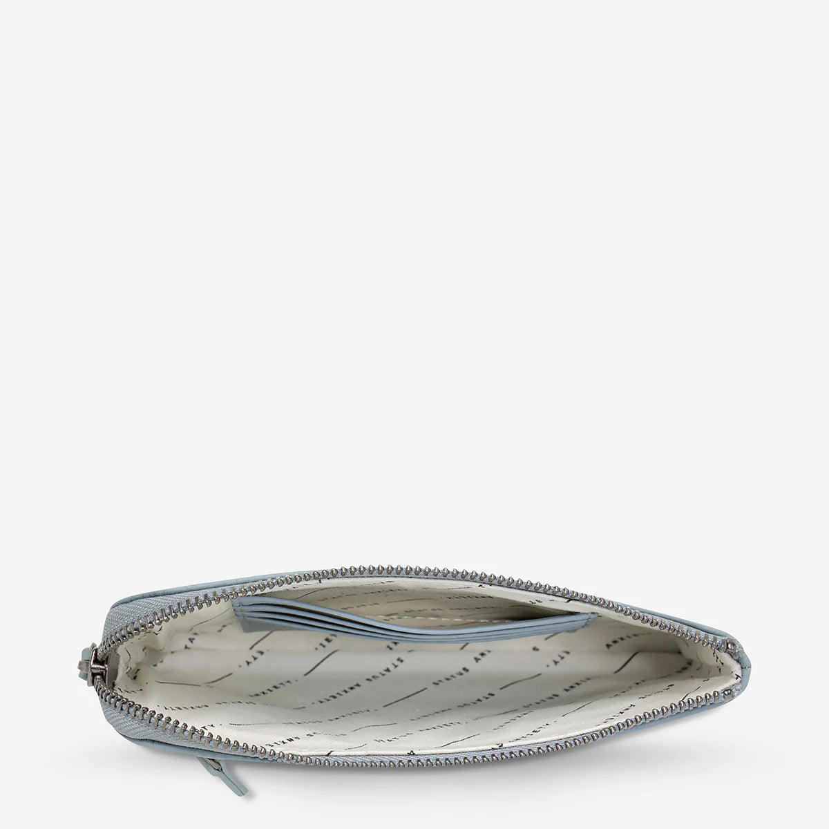 Status Anxiety Smoke and Mirrors Pouch Wallet - Powder Blue