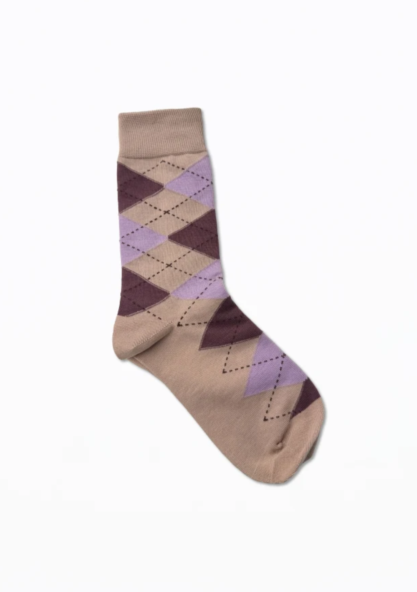 Stella + Gemma Socks - Jacquard Tan