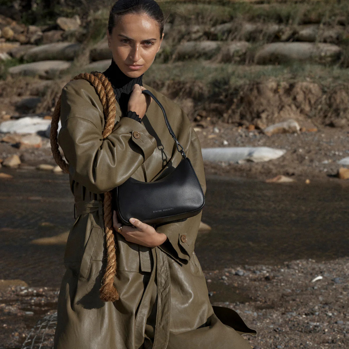 Status Anxiety Look Both Ways Bag - Black