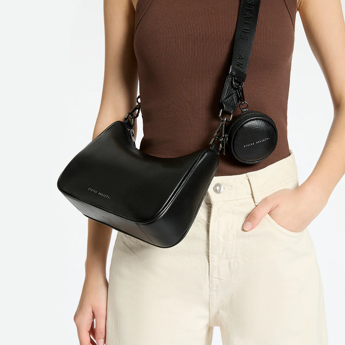 Status Anxiety Look Both Ways Bag - Black