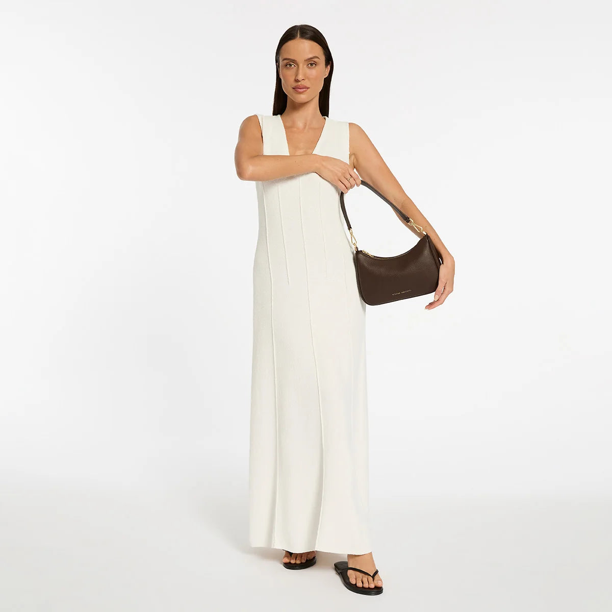 Look Both Ways Bag - Cocoa / Brushed Gold