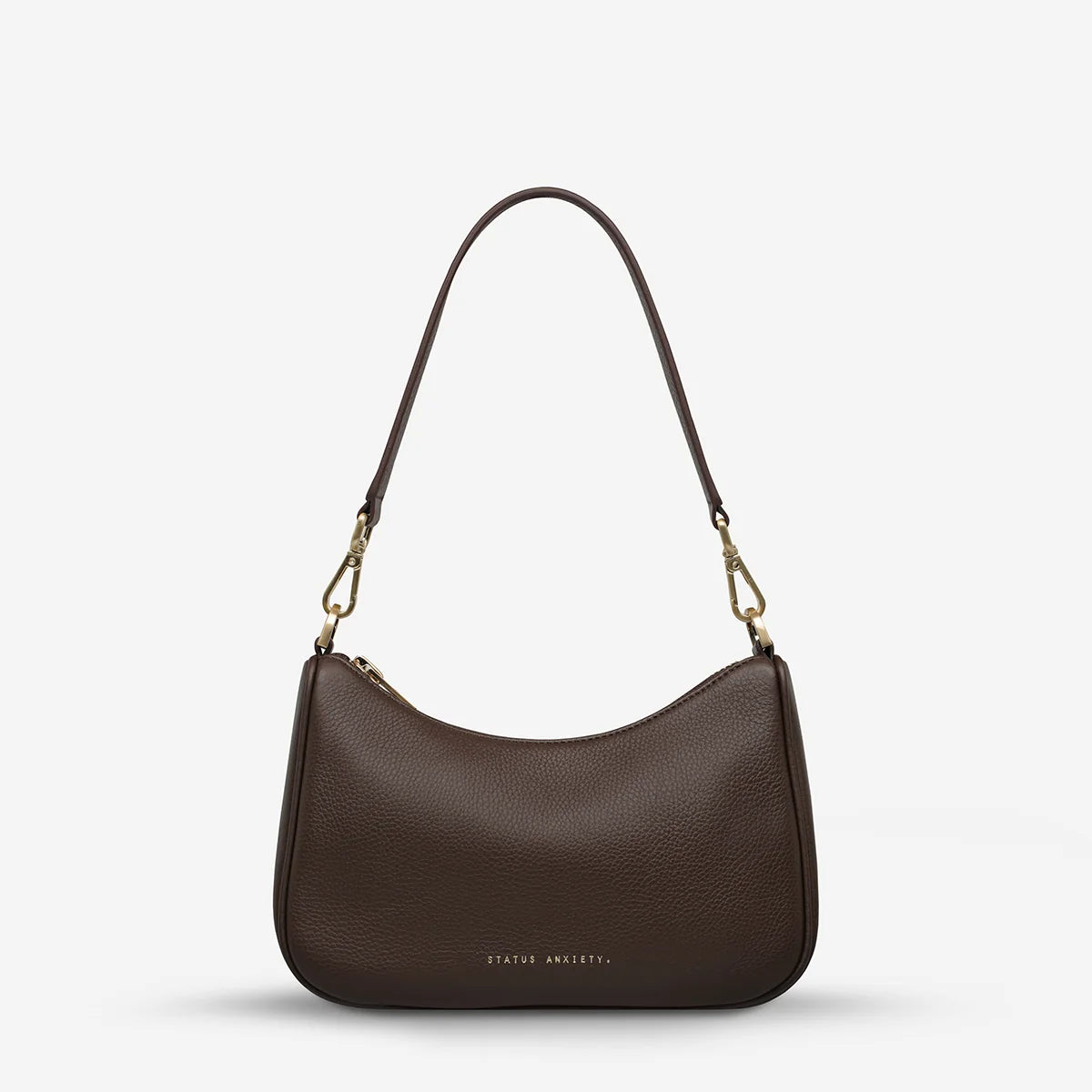 Look Both Ways Bag - Cocoa / Brushed Gold