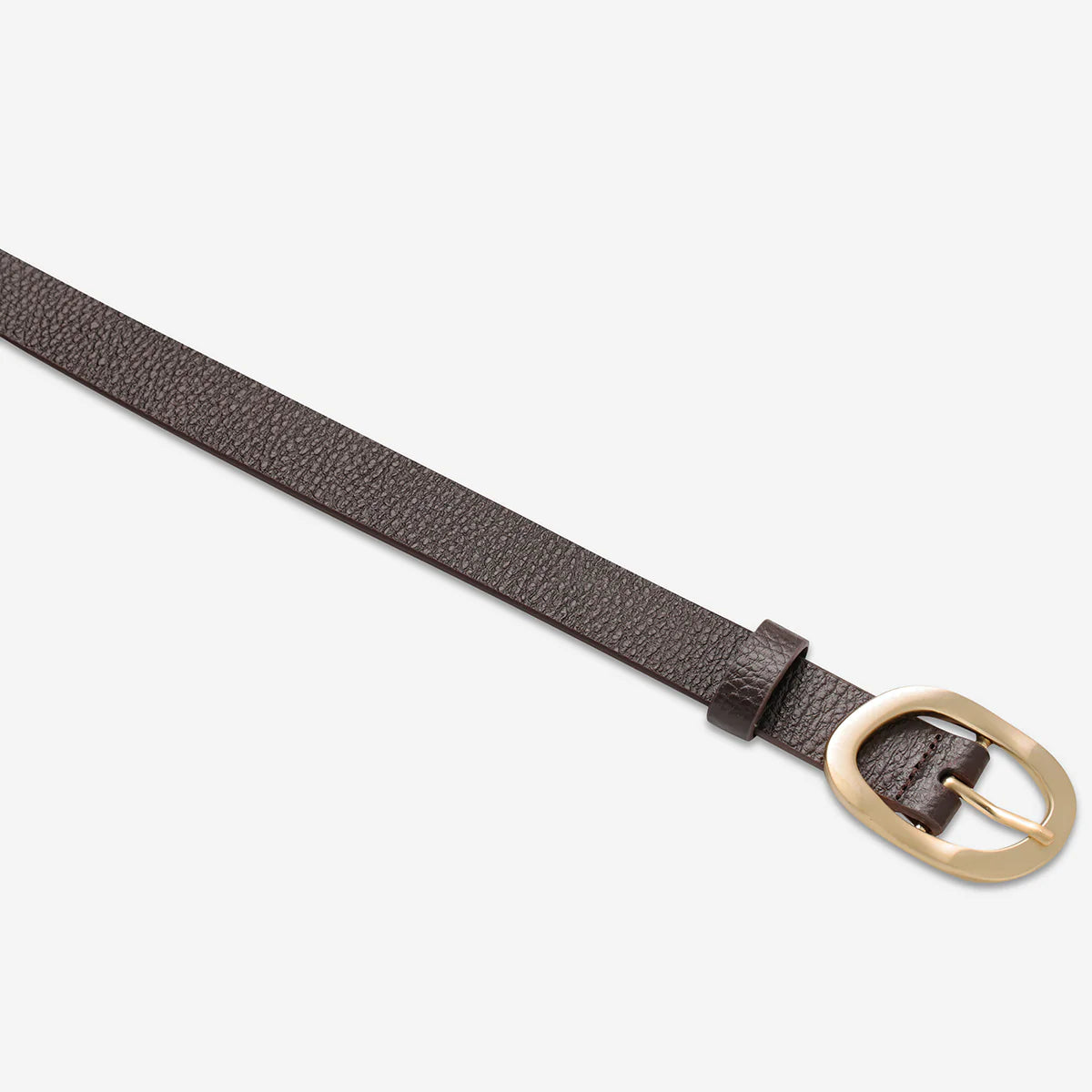 Nocturne Belt - Choc / Gold