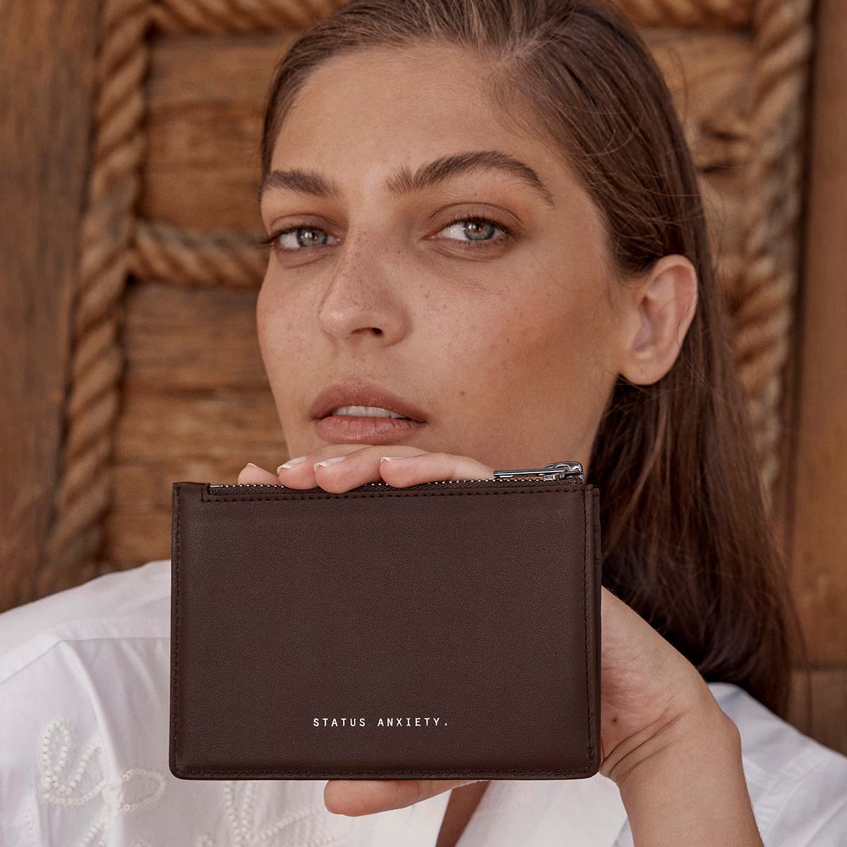 Gone Again Wallet - Cocoa Nappa